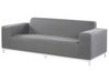 5 Seater Garden Sofa Set Grey with White ROVIGO_784929