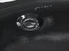 Whirlpool Badewanne schwarz Eckmodell mit LED 197 x 140 cm BARACOA_821049