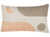 Set of 2 Cushions Abstract Pattern 30 x 50 cm Multicolour MELAMPODIUM_818506