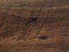 Mesa de cabeceira com 1 gaveta em madeira escura BATLEY_790382