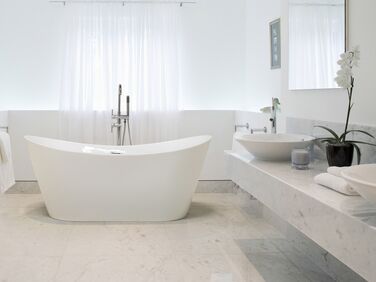 Frittstående badekar 170 x 69 cm hvit CALLAO