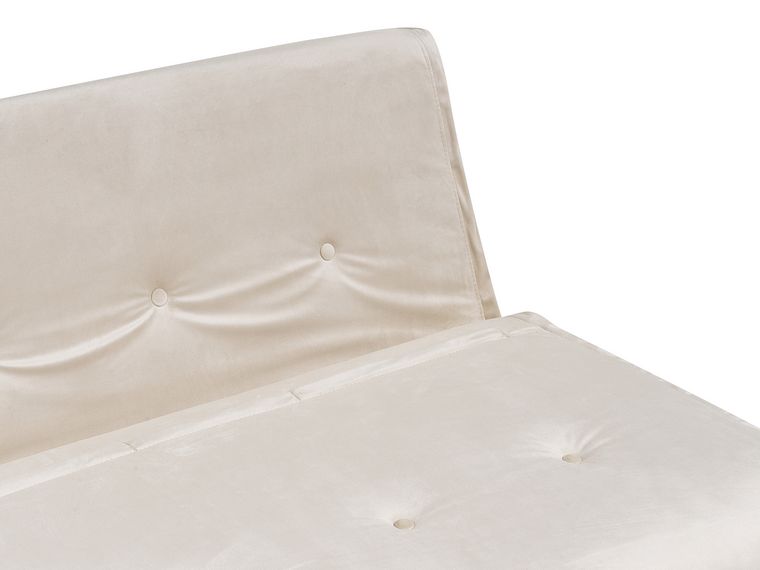 Velvet Sofa Set Beige VESTFOLD Beliani.co.uk