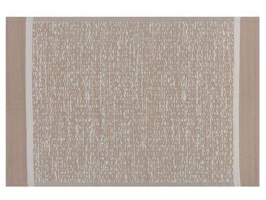 Outdoor Teppich beige meliert 120 x 180 cm BALLARI