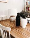 Candeeiro de mesa em cerâmica creme e branco 47 cm MAREB_842699