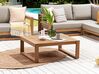 Záhradný stolík z certifikovaného akáciového dreva 90 x 75 cm svetlé drevo TIMOR II_905775