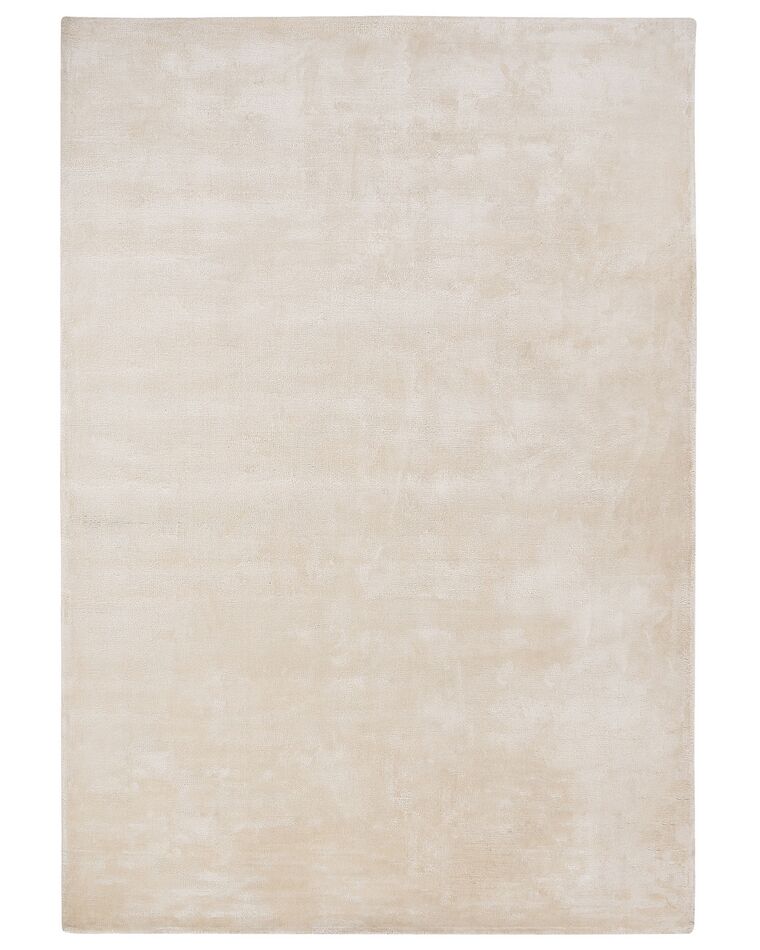 Viskózový koberec 160 x 230 cm svetlobéžový GESI II_837701