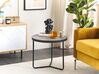 Coffee Table Concrete Effect with Black MELODY Small_822459