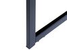 Tavolino legno scuro e nero ⌀ 80 cm TIPPO_851327