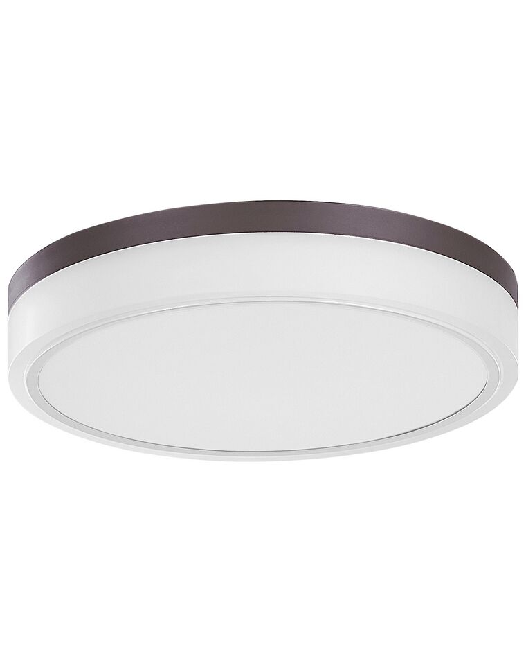 Metal LED Ceiling Lamp White SAKAE_824712