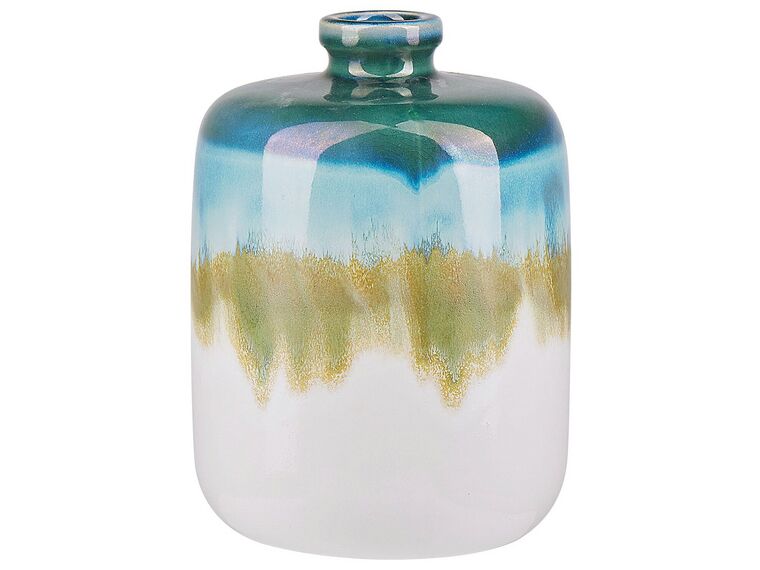 Stoneware Flower Vase 22 cm Multicolour COLOSSE_810712