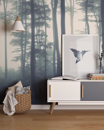 Mueble TV blanco/gris INDIANA | Beliani.es