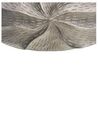 Vaso decorativo metallo argento 21 cm URGENCH_823145