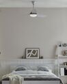 Ventilateur de plafond blanc avec lampe TOPLICA_781446