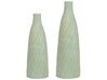 Dekoratívna terakotová váza 54 cm svetlozelená FLORENTIA_735951