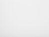 Cama continental de piel sintética blanco/plateado 90 x 200 cm PRESIDENT_734723