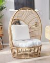 Rattan Basket Chair Natural LIDO_803529