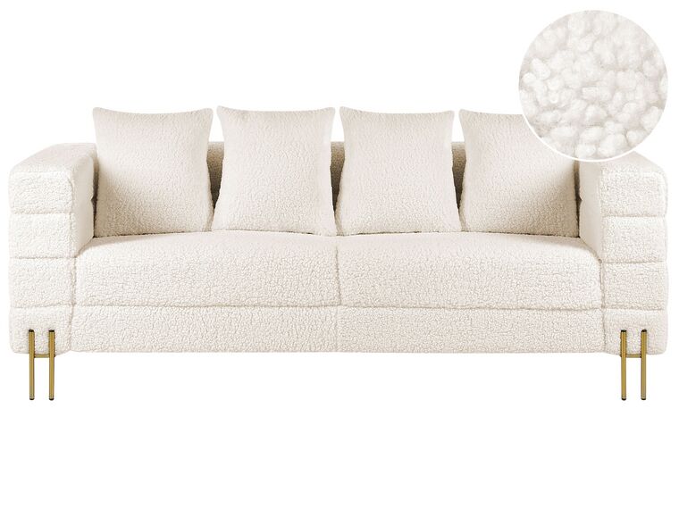 3-istuttava sohva buklee valkoinen GRANNA_848451
