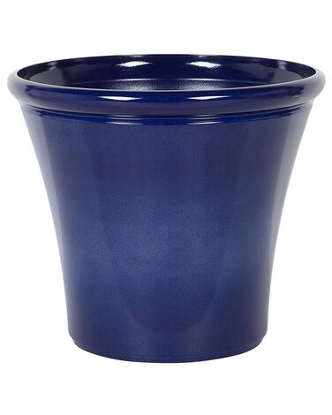 Vaso para plantas em fibra de argila azul marinho 50 x 50 x 44 cm KOKKINO