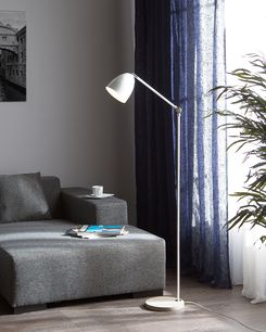 Lattiavalaisin metalli valkoinen CHANZA Lattiavalaisin metalli valkoinen CHANZA