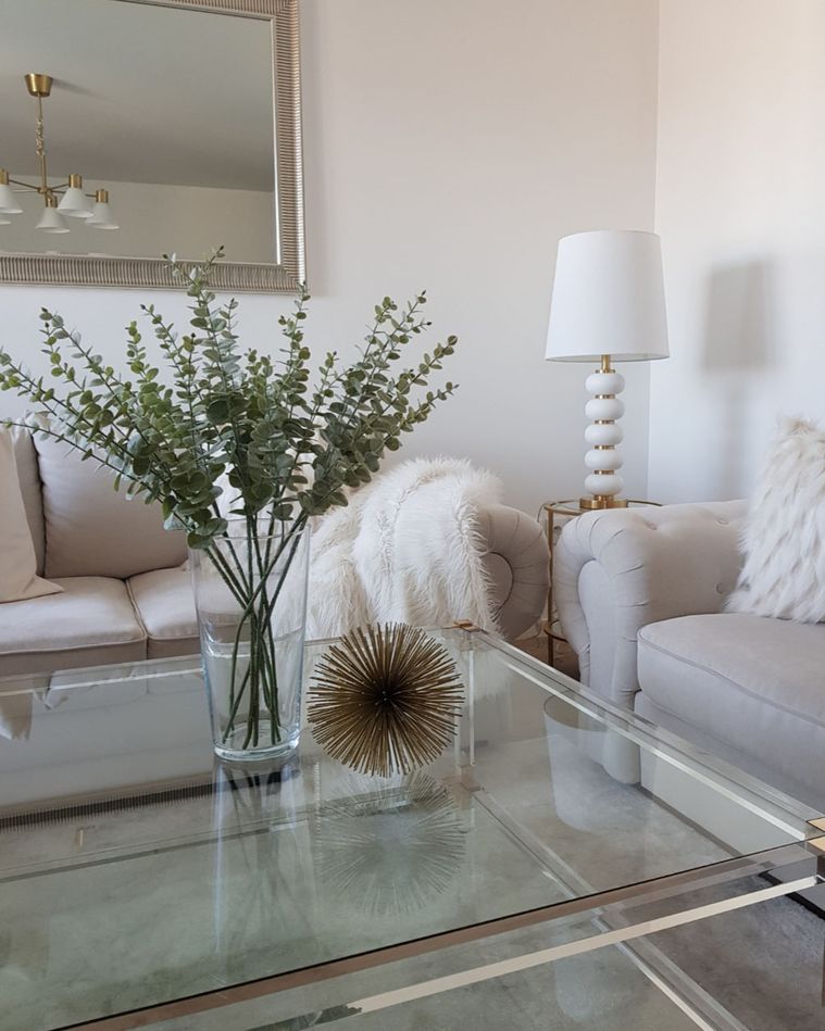 Tischleuchte SOMES Metall Weiß