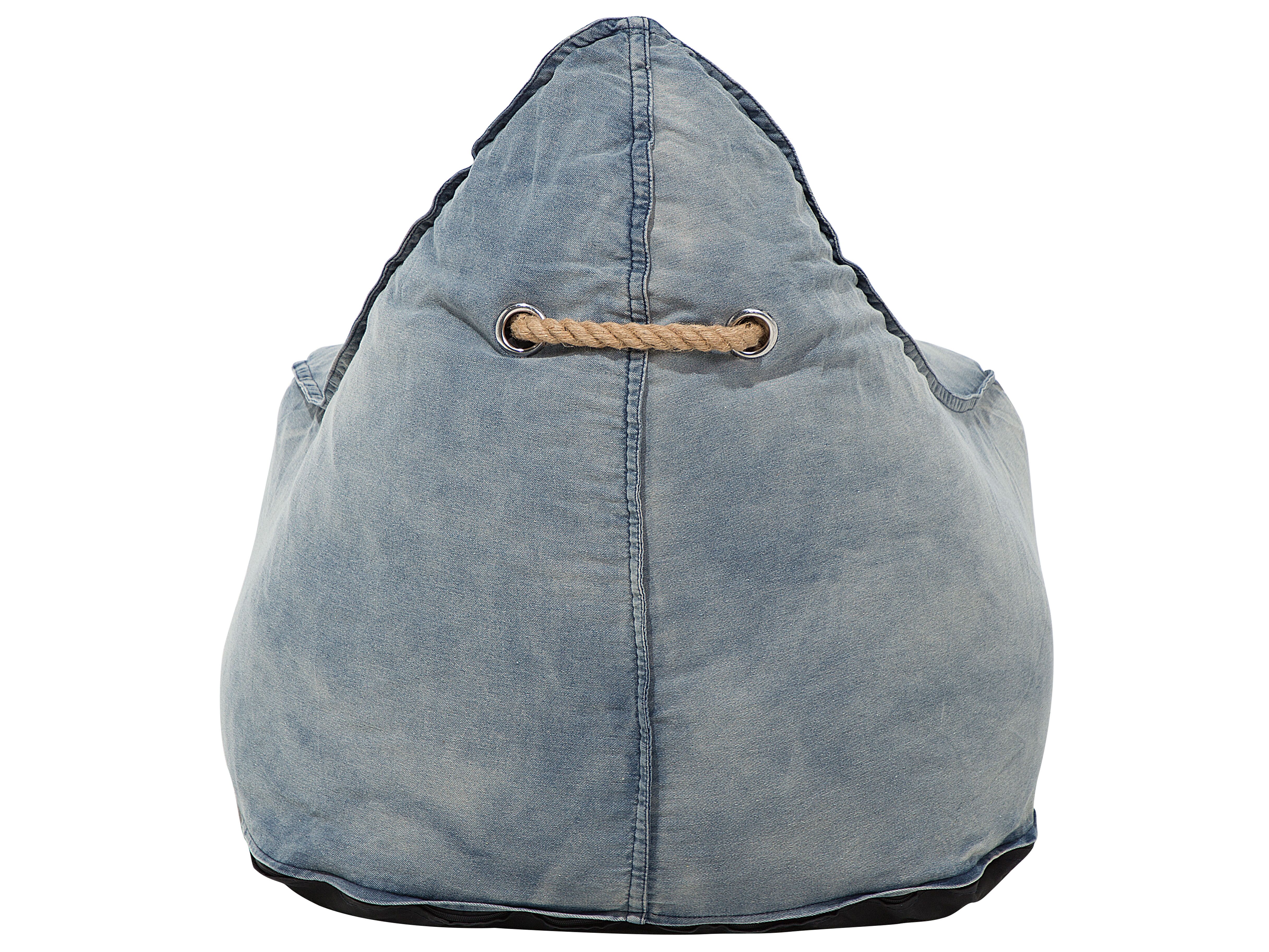 Pufa fotel jeansowy DROP