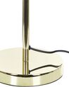 Tischlampe Spiegeleffekt gold 44 cm rund SENETTE_822324