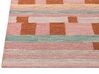 Teppich mehrfarbig geometrisches Muster 200 x 200 cm YOMRA_836409