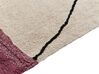 Dywan bawełniany 160 x 230 cm beżowo-różowy AFSAR_839975