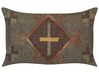 Poduszka dekoracyjna jutowa 30 x 50 cm wielokolorowa KATORA_847541