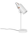 Metal Desk Lamp White TYRIA_772259