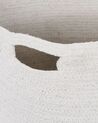 Textilkorb Baumwolle weiß / beige 2er Set KAHAN_837996