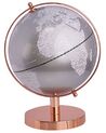 Decorative Globe 28 cm Silver CABOT_785596