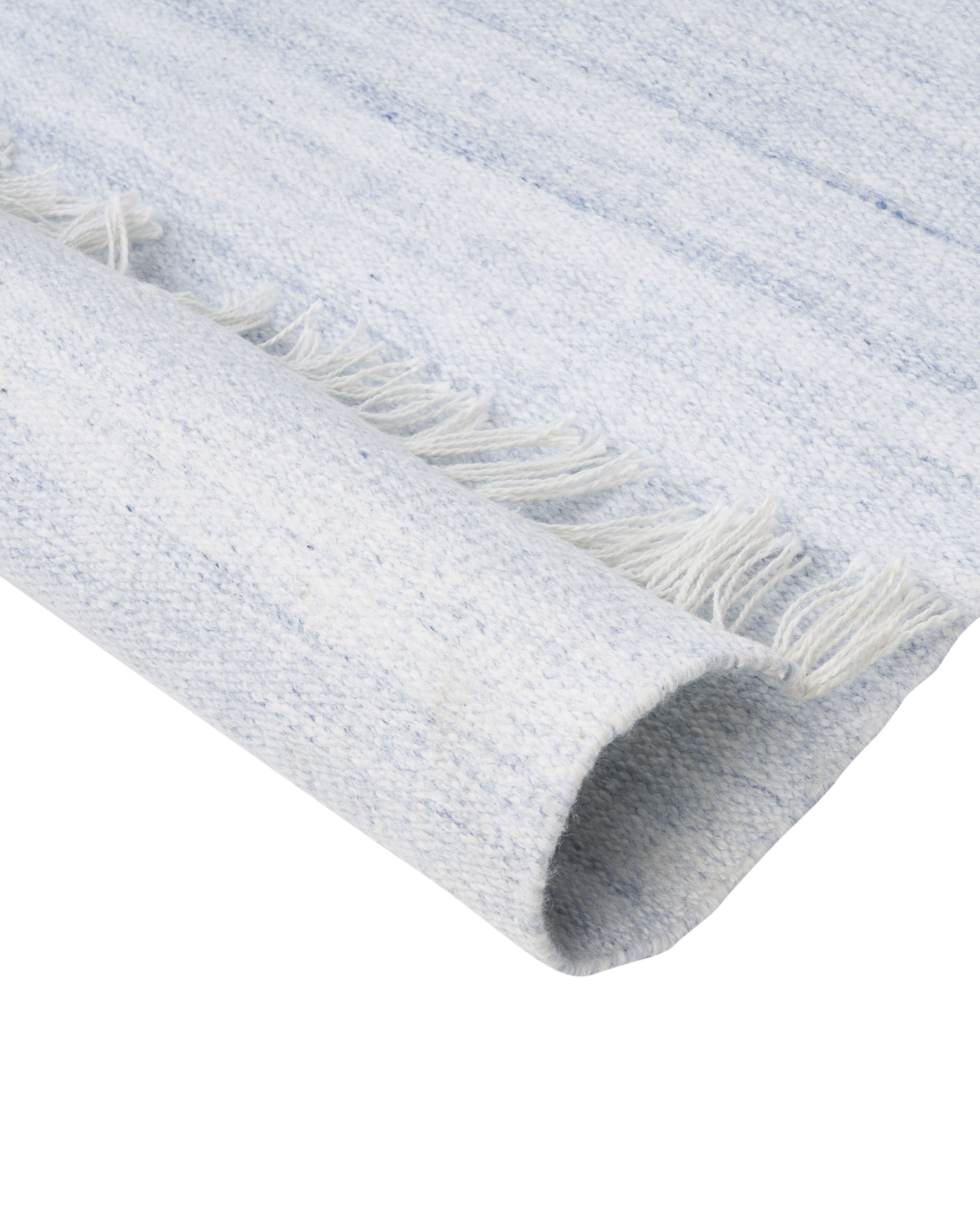 Birch Lane Tapis Bleu Clair / Ivoire En Jute / Sisal Tissé à Plat Ponce Adriana - Canada