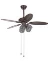 Ceiling Fan with Light Brown HEILONG_792518