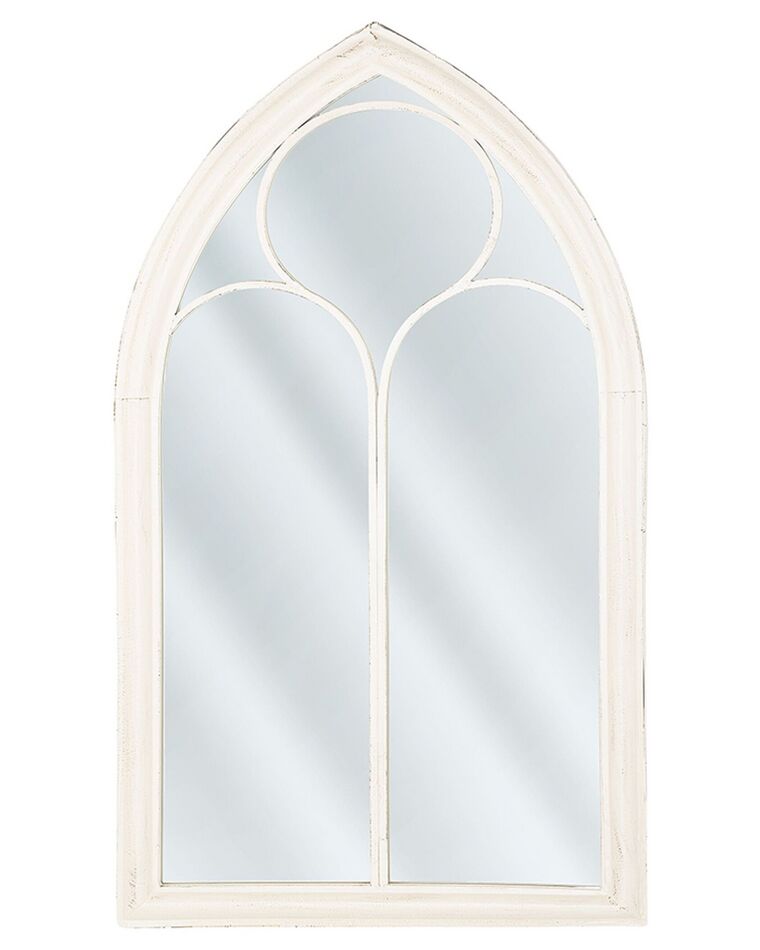 Wandspiegel weiß Fensteroptik 62 x 113 cm TRELLY_748063