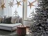 Künstlicher Weihnachtsbaum schneebedeckt 210 cm weiß BASSIE_837645