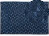 	Alfombra de lana azul marino 160 x 230 cm SAVRAN_802966