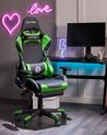 Gaming Chair Black with Green VICTORY_767803
