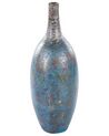 Vaso de terracota azul 60 cm PIREUS_850870