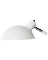 Lámpara de mesa de metal blanco/plateado 80 cm MERAMEC_551420