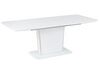 Mesa de jantar extensível branca 160/200 x 90 cm SUNDS_821111