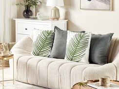 Koristetyyny puuvilla valkoinen 45 x 45 cm 2 kpl ZAMI Koristetyyny puuvilla valkoinen 45 x 45 cm 2 kpl ZAMI