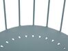 Négyszemélyes világoskék fém kerti CALVI étkezőgarnitúra napernyővel (16 opció)_863942