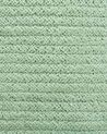 Lot de 2 paniers en coton vert ⌀ 30 cm CHINIOT_840464