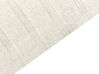 Teppich Wolle beige 300 x 400 cm abstraktes Muster Kurzflor DAGARI_885782