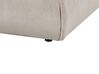 Corduroy EU Super King Size Bed Taupe VINAY_879907