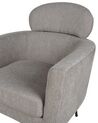 Fabric Armchair Taupe SOBY_875207