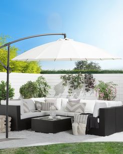 Riippuva aurinkovarjo vaalea beige ⌀ 268 cm CALABRIA II