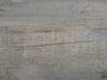 Esstisch grauer Holzfarbton / schwarz 160 x 90 cm WITNEY_790979
