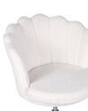 Krzesło biurowe regulowane boucle białe MONTICELLO II_851745